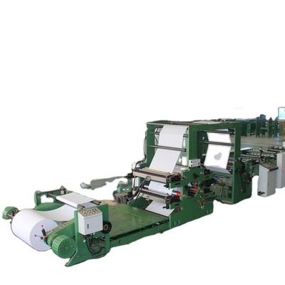 Máquina de libro de ejercicios totalmente automática con funciones de corte, plegado y corte