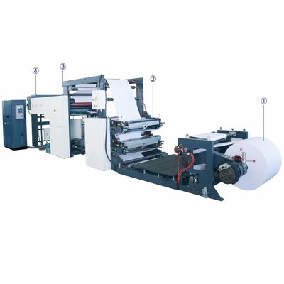 Máquina de impresión flexográfica compacta y fácil de usar para libros de ejercicios