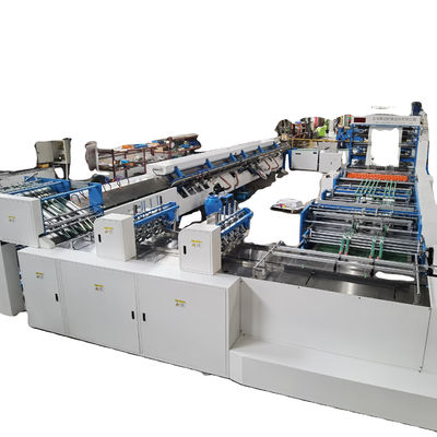 LDGNB760U Máquina para hacer portátiles con cinta adhesiva blanca con velocidad de producción de 220 V