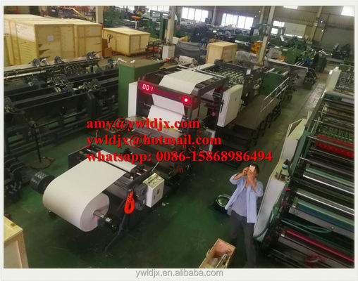 Mejorar su línea de producción con alta velocidad Flexo Exercise Notebook Regular Machine