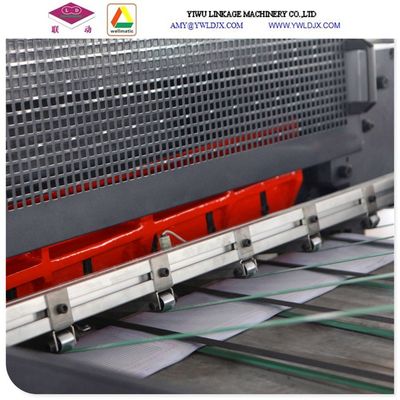 Maximice la productividad con nuestra máquina de recortar libros plegables