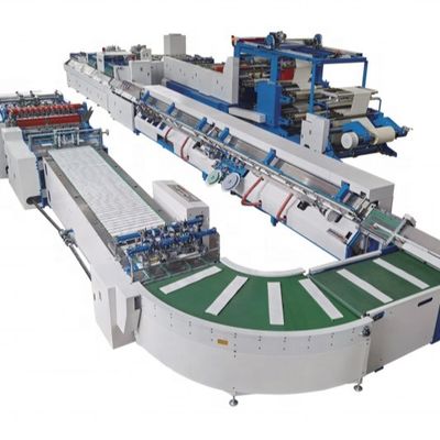 Línea de producción automática de cuadernos de ejercicios con tecnología avanzada de costura de hilos