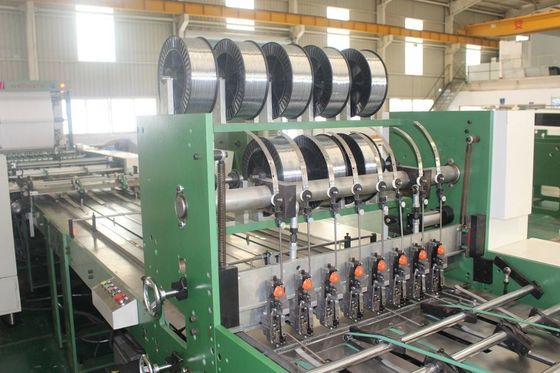 Producción racionalizada de cuadernos de escritura de páginas alineadas con máquina totalmente automática