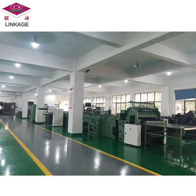 Máquina de fabricación de cuadernos de ejercicio totalmente automática con 45 ciclos/min de velocidad de producción