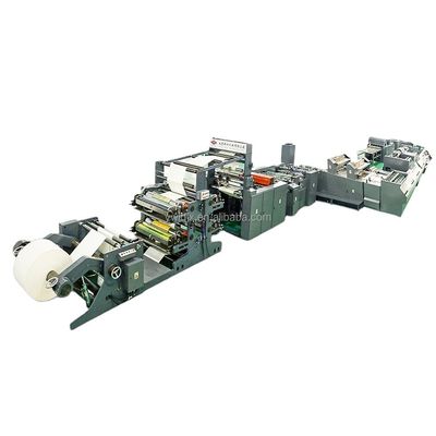 24 Horas LD-GNB670 Z Tipo totalmente automático de pegamento en frío cinta de escritorio de fabricación de la máquina