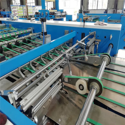 Línea de producción de color verde para la máquina de hacer libros de ejercicios de 220V